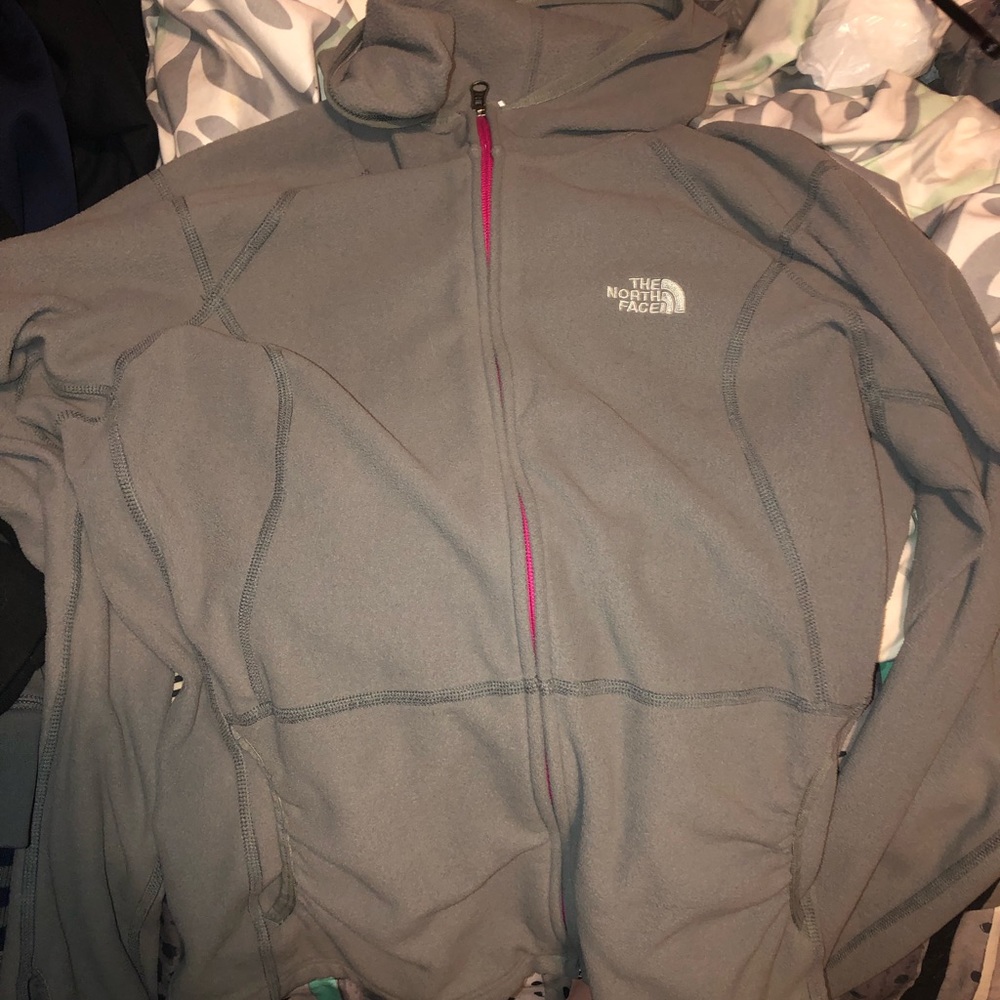 The North Face full zip up hoodie